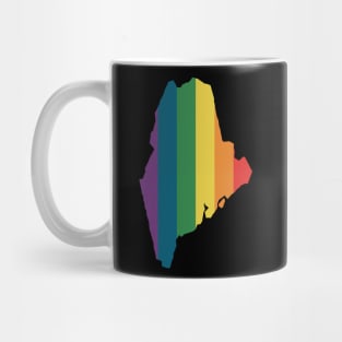 Maine State Rainbow Mug